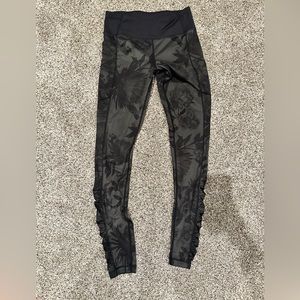 Lululemon floral print leggings